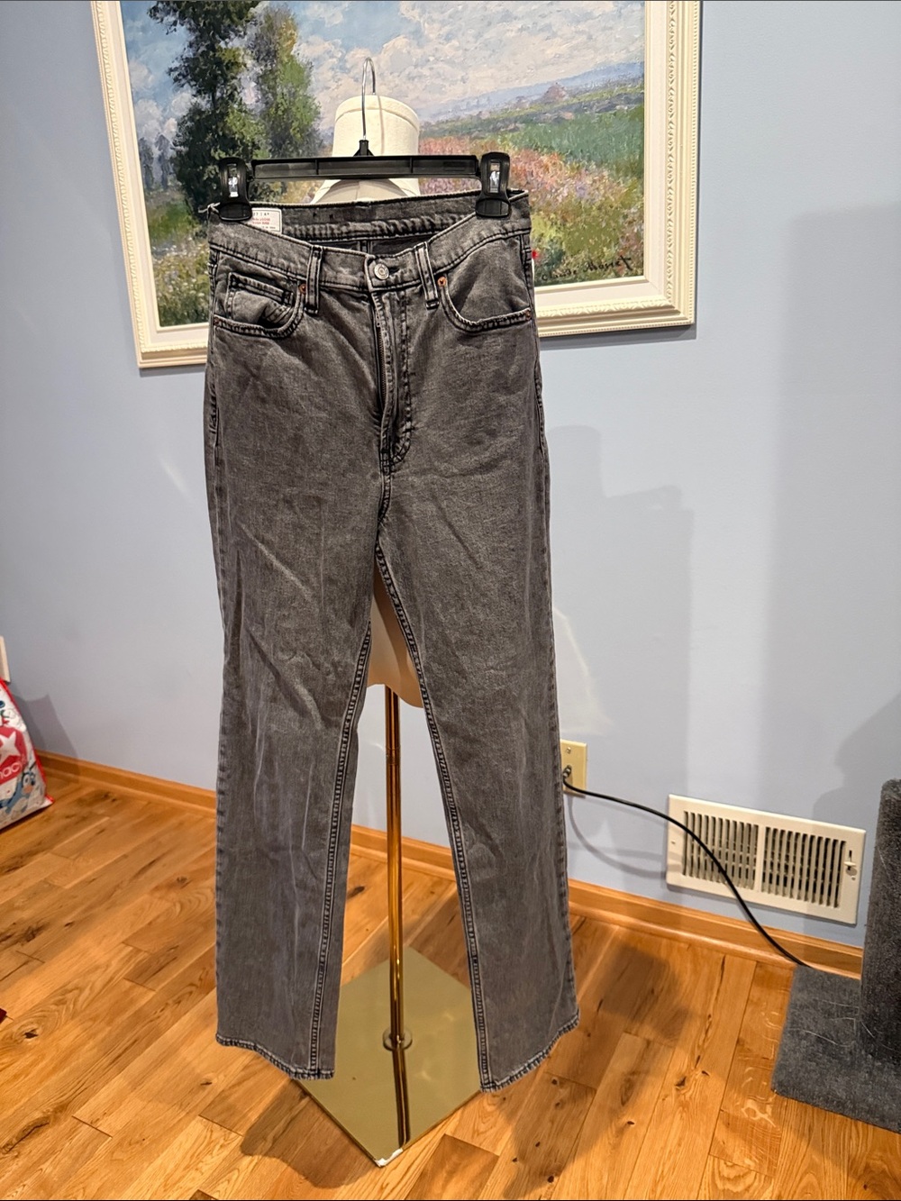 GAP Gray '90s Loose High Rise Jeans